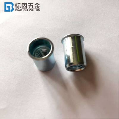 沉頭拉鉚螺母 高品質五金連接件廠家直銷，現貨供應